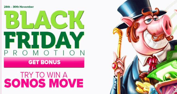 TAKE PART IN THE BLACK FRIDAY MADNESS AND WIN A SONOS MOVE AT CASINOLUCK